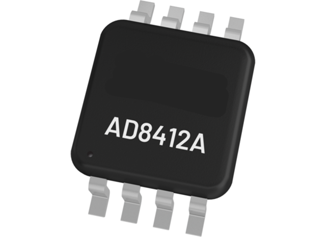 AD8412ABRMZ電流檢測(cè)放大器：1.8MHz 高帶寬、?2V 至 50V 寬輸入電壓范圍
