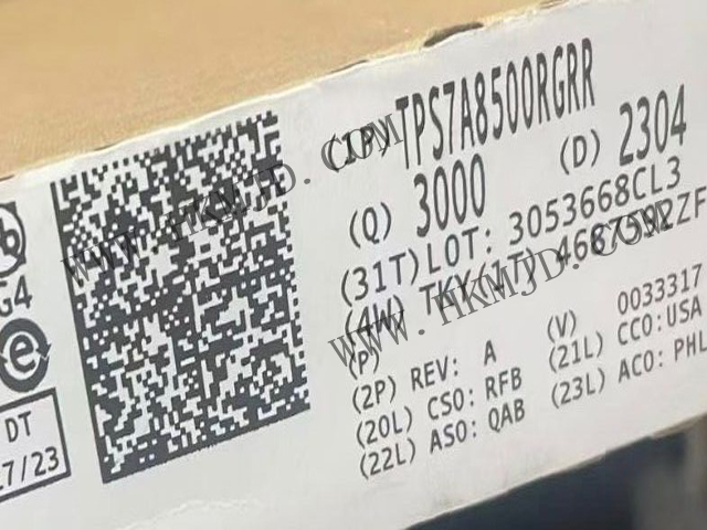 【TI】TPS7A8500RGRR 低噪聲 (4.4 μVRMS)、低壓降 (LDO) 線性穩(wěn)壓器